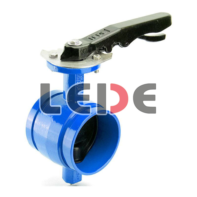 自密封手柄(bǐng)溝槽中線蝶閥(fá)