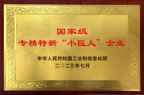 宁波合万汽车制造有限责任公司浙江分公司榮膺國(guó)家級專精(jīng)特新“小巨(jù)人”企業